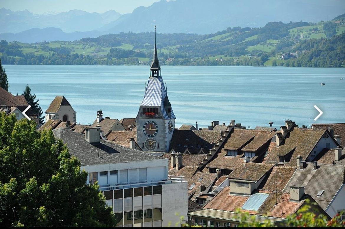 Apartmán Studio Flat In The Heart Of Zug, Ideal For Solo Travellers Exteriér fotografie